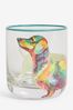Next Tumbler-Glas Whiskeygläser mit Dackelmotiven, 4er-Set, 1-tlg, Glas Bild 3