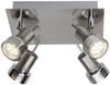 Brilliant Leuchten No. G34735-77 LED Spotplatte Kassandra 4-flg eisen chrom Bild 3