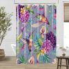 Sanilo Duschvorhang 180x200 cm, viele schöne Duschvorhänge zur Auswahl Breite 180 cm, 100% wasserdicht, Anti-Schimmel-Effekt, hochwertige Qualität Bild 2