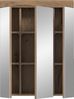 Xonox Wave Spiegelschrank(B/H/T 60x79x18 cm) in Nox Oak Nachbildung Bild 3