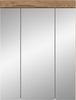 Xonox Wave Spiegelschrank(B/H/T 60x79x18 cm) in Nox Oak Nachbildung Bild 2