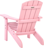 Muskoka Kinder Gartenstuhl Kunstholz pastellrosa ADIRONDACK Bild 5