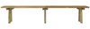 vidaXL Gartenbank 220 cm Massivholz Kiefer Imprägniert 318175 Bild 3