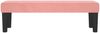 vidaXL Sitzbank Rosa 100x30x30 cm Samt 346671 Bild 3