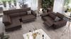 Sofanella Ledercouch STELLA Ledersofa Ecksofa Wohnlandschaft in Braun Bild 5