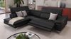 Sofanella Ledercouch STELLA Ledersofa Ecksofa Wohnlandschaft in Braun Bild 3