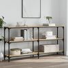 Konsolentisch, Beistelltisch, Konsole Sonoma-Eiche 150x29x75 cm Holzwerkstoff Bild 2