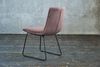 KAWOLA Stuhl NEW CHARME Esszimmerstuhl Velvet roségrau 87 x 66 x 52 cm Bild 5