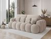 MOEBLO Schlafsofa STONE, Sitzer Sofa mit Schlaffunktion & Komfortpolsterung – Modernes Schlafsofa mit Bettkasten & Zierkissen, Couch Polstermöbel Sitzmöbel Wohnzimmermöbel 3-Sitzer-Sofa Stoffsofa für Wohnzimmer, (BxHxT): 270 x 103 x 113 cm Bild 2