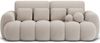 MOEBLO Schlafsofa STONE, Sitzer Sofa mit Schlaffunktion & Komfortpolsterung – Modernes Schlafsofa mit Bettkasten & Zierkissen, Couch Polstermöbel Sitzmöbel Wohnzimmermöbel 3-Sitzer-Sofa Stoffsofa für Wohnzimmer, (BxHxT): 270 x 103 x 113 cm Bild 4