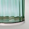 Elstead Reno Tischlampe Glas grün Schirm creme 60cm Bild 5