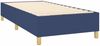 vidaXL Boxspringbett mit Matratze Blau 90x190 cm Stoff 3144488 Bild 4