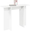 vidaXL Konsolentisch Weiß 100 x 30 x 75 cm Holzwerkstoff 8001167 Bild 3