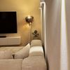 s.luce Orb Axis Glaskugel Stehlampe Dreibein 160cm Gold Verlauf, Schwarz Bild 5