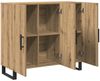 vidaXL Sideboard Artisan-Eiche 90 x 34 x 80 cm Holzwerkstoff 862954 Bild 5