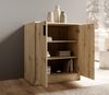 Kommode >Nelly< in Artisan Eiche Dekor - 74x86x50cm (BxHxT) Bild 3