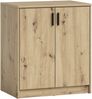 Kommode >Nelly< in Artisan Eiche Dekor - 74x86x50cm (BxHxT) Bild 1