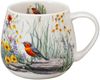 DUO Flowers Classic JULY Fassbecher 430 ml, New Bone China Porzellan Bild 1