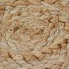 vidaXL Teppich Flechtmuster Jute 120 cm Rund 245343 Bild 5