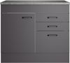 OPTIFIT Spülenschrank OPTImulti Breite 100 cm, mit 1 Tür, 2 Schubkästen, 1 Auszug Bild 2