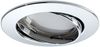 Paulmann Premium Einbauleuchten Set Coin satiniert rund schwenkbar LED 3x6,8W 2700K 230V 51mm Chrom/Alu Zink6326 Bild 5