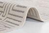 Kurzflor Teppich Manipu Creme Grau - 160x230x1,4cm Bild 3