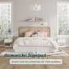 Relaxdays Nachttisch mit Schublade Bild 2