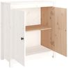 vidaXL Sideboard Weiß 70 x 35 x 80 cm Massivholz Kiefer [813720] Bild 5