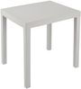 Dmora Outdoor-Lounge-Set Altar, Gartenkomposition mit 1 rechteckigen Tisch und 2 Klappstühlen, Indoor- und Outdoor-Lounge von Pic Nic, 100 % Made in Italy, Weiß Bild 5