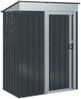 vidaXL Gartenhütten Anthrazit 137 x 81 x 180 cm Metall 42011291 Bild 2