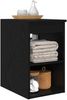 vidaXL Badezimmerschrank Inzwischen Schwarze Eiche 30 x 44,5 x 50 cm 890351 Bild 3