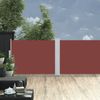 vidaXL Ausziehbare Seitenmarkise Braun 100 x 1000 cm 48475 Bild 3