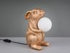 Besondere LED Tischleuchte Hasenlampe Gold, Höhe 28cm Bild 5