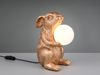 Besondere LED Tischleuchte Hasenlampe Gold, Höhe 28cm Bild 3
