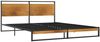 vidaXL Bettgestell Metall 160x200 cm 324866 Bild 2