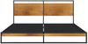 vidaXL Bettgestell Metall 160x200 cm 324866 Bild 3