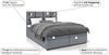 Best for Home Boxspringbett Parma Bonellfederkern inkl. 7-Zonen Topper T-30, Boxspringbett mit Bettkasten Bild 4