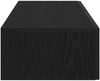vidaXL Wandregal mit Schubladen Schwarz 100x36x19 cm Holzwerkstoff 859987 Bild 5
