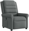 vidaXL Relaxsessel Elektrisch Dunkelgrau Stoff 3303295 Bild 4