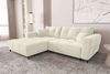 99rooms Massimo Ecksofa Cordstoff POSO Creme mit Schlaffunktion Links Bild 2
