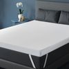 Arensberger Matratzen Topper PREMIUM, 90x200cm, Gelschaum Matratzentopper, waschbarer Bezug, geeignet für Federkern & Schaumstoff Matratzen, Höhe 8cm Bild 3