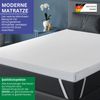Arensberger Matratzen Topper PREMIUM, 90x200cm, Gelschaum Matratzentopper, waschbarer Bezug, geeignet für Federkern & Schaumstoff Matratzen, Höhe 8cm Bild 5