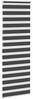 vidaXL Doppelrollo Schwarz 85x200 cm Stoffbreite 80,9 cm Polyester 4014258 Bild 4