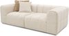 DOMO. collection Sofa 800 019, 2-Sitzer Couch mit Taschenfederkern und gepolsterter Rückenlehne, 2er Bigsofa, Polstergarnitur 113 x 220 x 72 cm (BxTxH), creme Bild 3