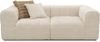 DOMO. collection Sofa 800 019, 2-Sitzer Couch mit Taschenfederkern und gepolsterter Rückenlehne, 2er Bigsofa, Polstergarnitur 113 x 220 x 72 cm (BxTxH), creme Bild 2