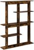 vidaXL Wandregal Raucheiche 102 x 20 x 130 cm Holzwerkstoff 8012056 Bild 5