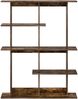 vidaXL Wandregal Raucheiche 102 x 20 x 130 cm Holzwerkstoff 8012056 Bild 3