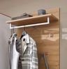 Garderobenpaneel >Bari< in Artisan Eiche Dekor - 78x117x30cm (BxHxT) Bild 3
