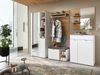 Garderobenpaneel >Bari< in Artisan Eiche Dekor - 78x117x30cm (BxHxT) Bild 5