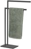 WENKO RECCO Handtuchhalter, Schwarz, Edelstahl, stehend Bild 4